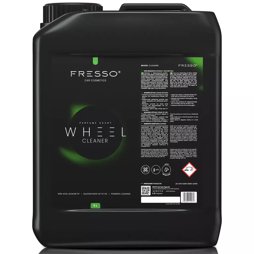 FRESSO Wheel Cleaner – wysoko skoncentrowany środek do detailingowego czyszczenia felg