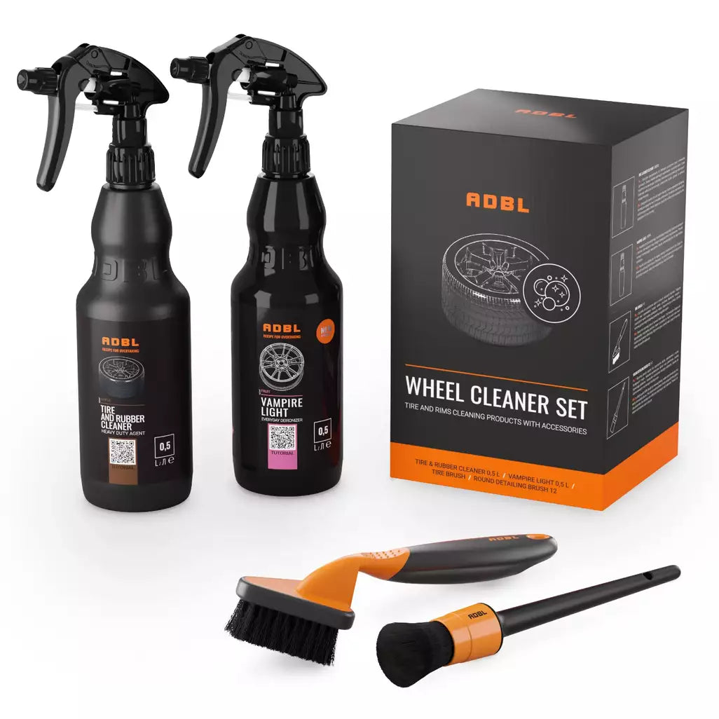 ADBL Wheel Cleaner Set – Zestaw do czyszczenia felg i opon