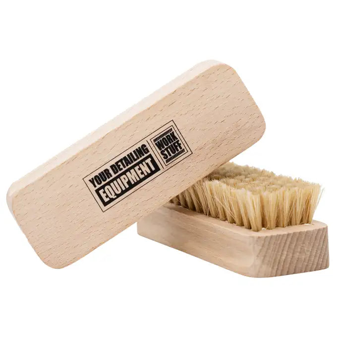 Work Stuff Handy Leather Brush - Profesjonalna szczoteczka do czyszczenia tapicerki
