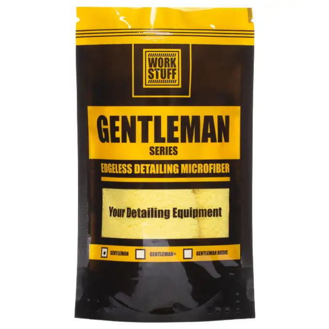 Work Stuff Gentleman – bezkrawędziowa mikrofibra, 40x40, 500gsm