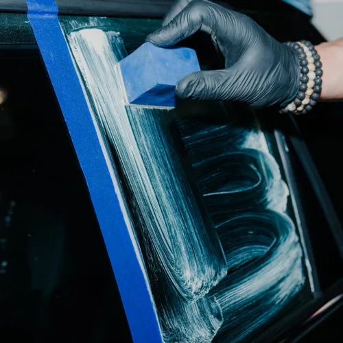 ADBL Glass Cube – Filcowa kostka do polerowania szyb