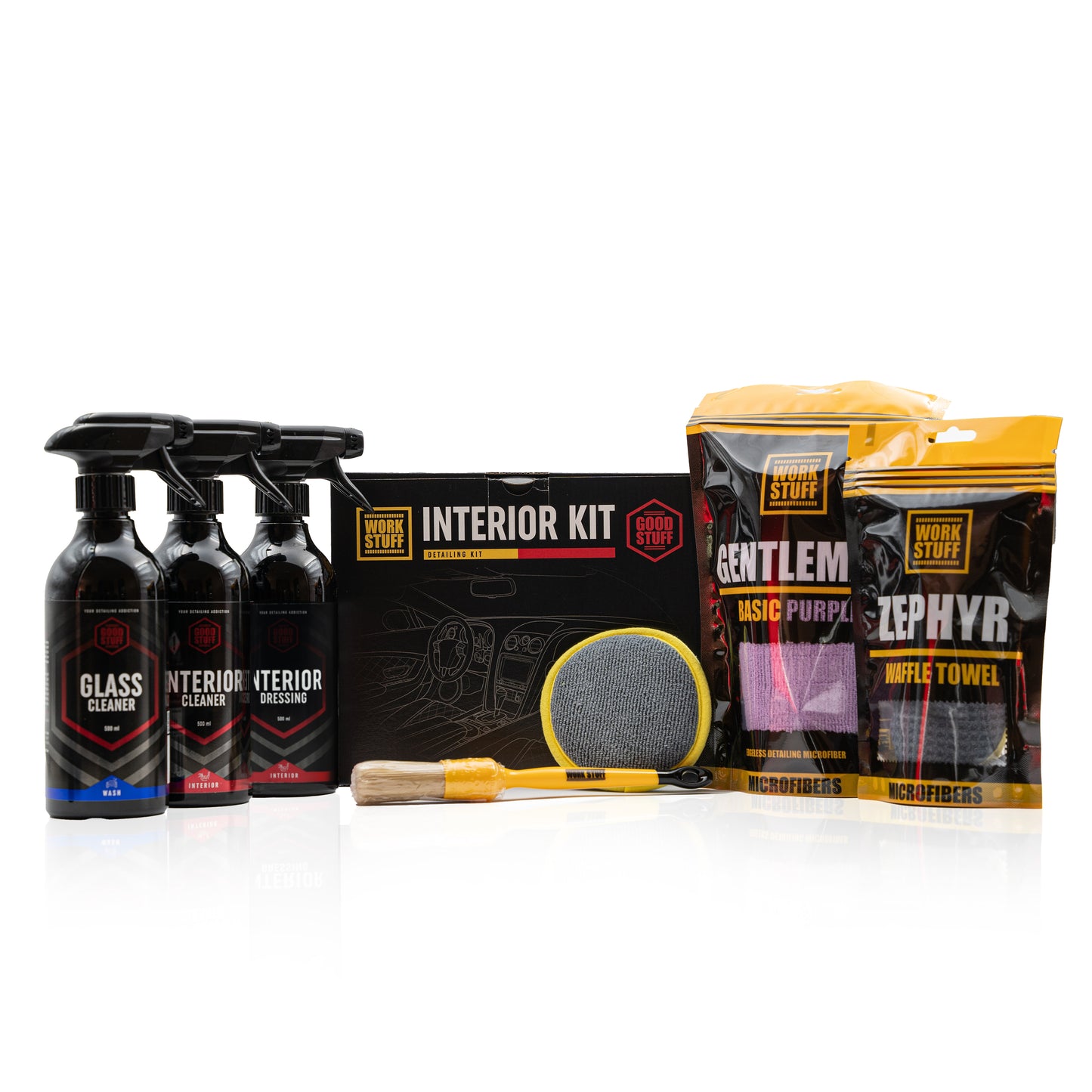 Good Stuff Interior Kit – zestaw kosmetyków i akcesoriów do pielęgnacji wnętrza