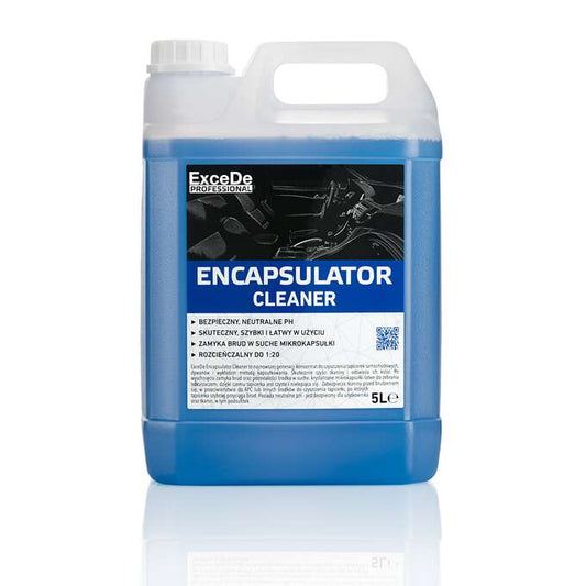 ExceDe Encapsulator Cleaner - preparat do bezpiecznego czyszczenia podsufitek i tapicerek zamyka brud w mikrokapsułki