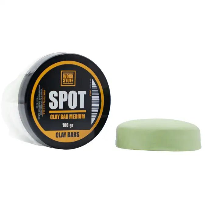 Work Stuff Spot Clay Bar – średnia glinka do oczyszczania lakieru 100g