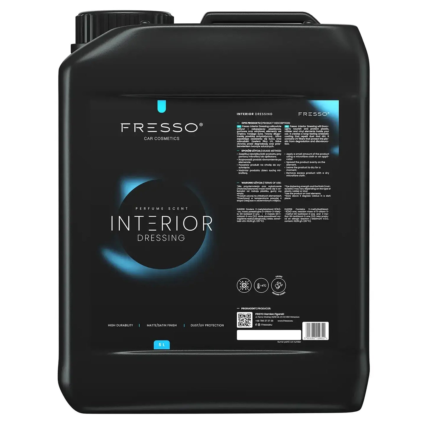 FRESSO Interior Dressing – dressing do plastiku, gumy i winylu