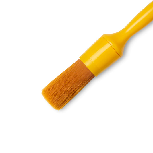 WORK STUFF Detailing Brush ALBINO Orange - delikatny pędzelek detailingowy odporny na silną chemię 24mm