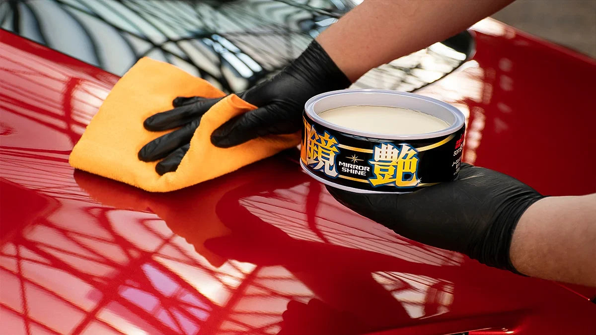 Soft99 Mirror Shine Wax Dark – Twardy wosk samochodowy 200 g