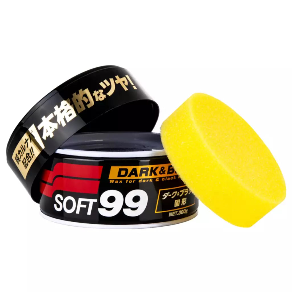 Soft99 Dark & Black Wax – Twardy Wosk do Ciemnych Lakierów