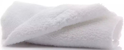 Work Stuff Gentleman Basic White – delikatna mikrofibra bez obszycia, 40x40cm, 350gsm