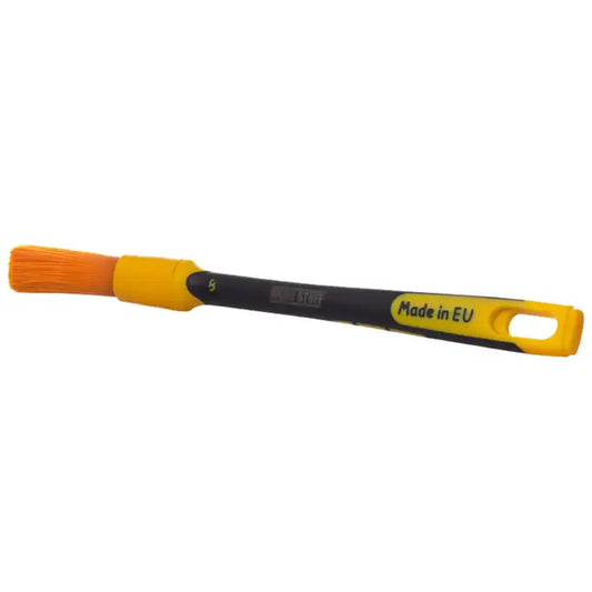 Work Stuff Detailing Brush Rubber Albino Orange – pędzelek detailingowy z gumowaną rękojeścią 16mm