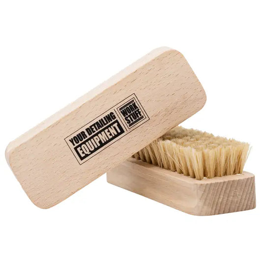 Work Stuff Handy Leather Brush - Profesjonalna szczoteczka do czyszczenia tapicerki