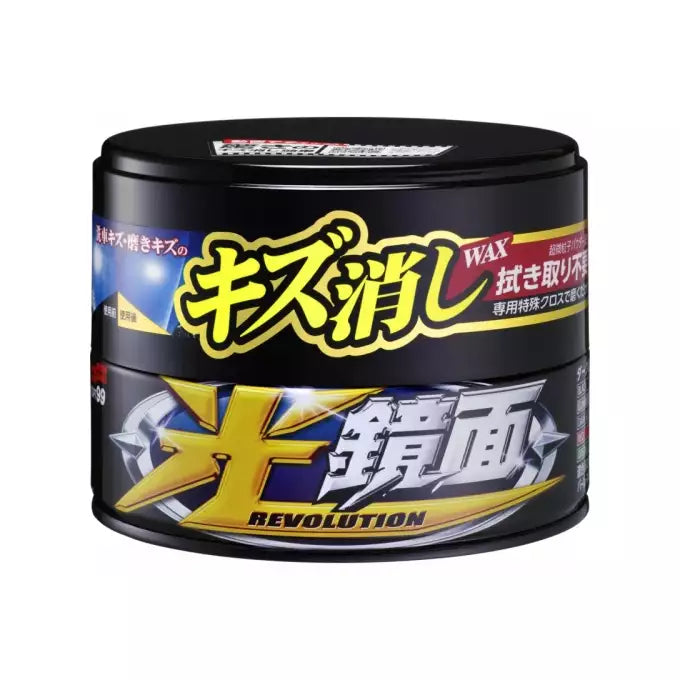 Soft99 New Scratch Clear Wax Dark – Wosk Maskujący Rysy do Ciemnych Lakierów