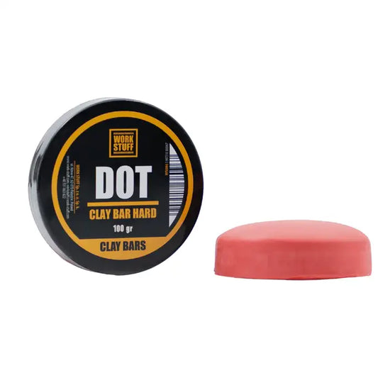 Work Stuff Dot Clay Bar Hard – twarda glinka do oczyszczania lakieru 100g