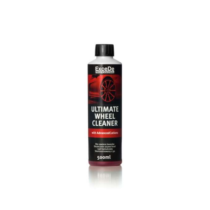 ExceDe Ultimate Wheel Cleaner - skuteczny, bezkwasowy płyn do mycia felg