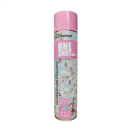 Freshtek One Shot Kwitnący Sad – odświeżacz powietrza, przyjemny zapach 600ml