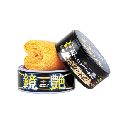Soft99 Mirror Shine Wax Dark – Twardy wosk samochodowy 200 g