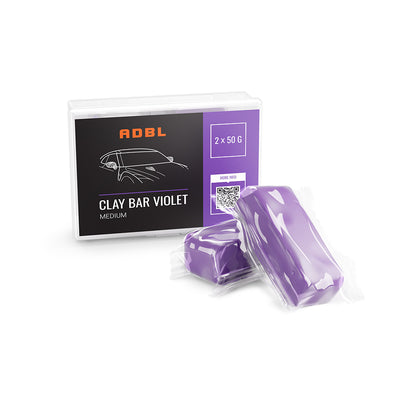 ADBL Clay Bar Violet – Średnio‑Twarda Glinka Detailingowa