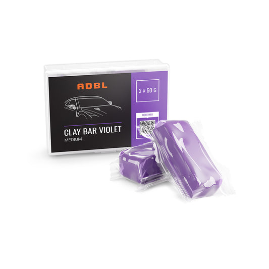ADBL Clay Bar Violet – Średnio‑Twarda Glinka Detailingowa