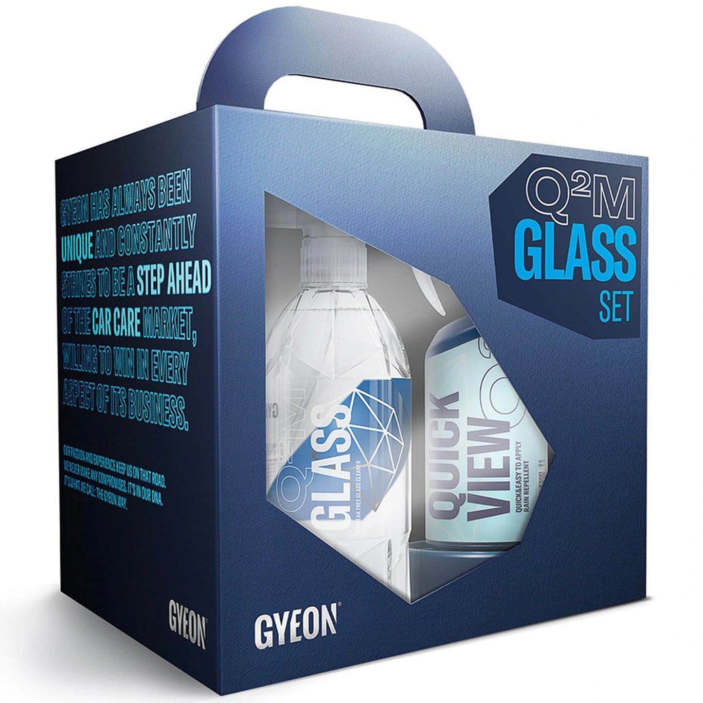 Gyeon Q2M Glass Set – zestaw do pielęgnacji szyb w samochodzie