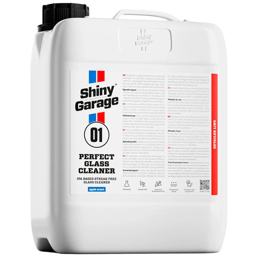 Shiny Garage Perfect Glass Cleaner – płyn do mycia szyb, nie pozostawi smug 5L