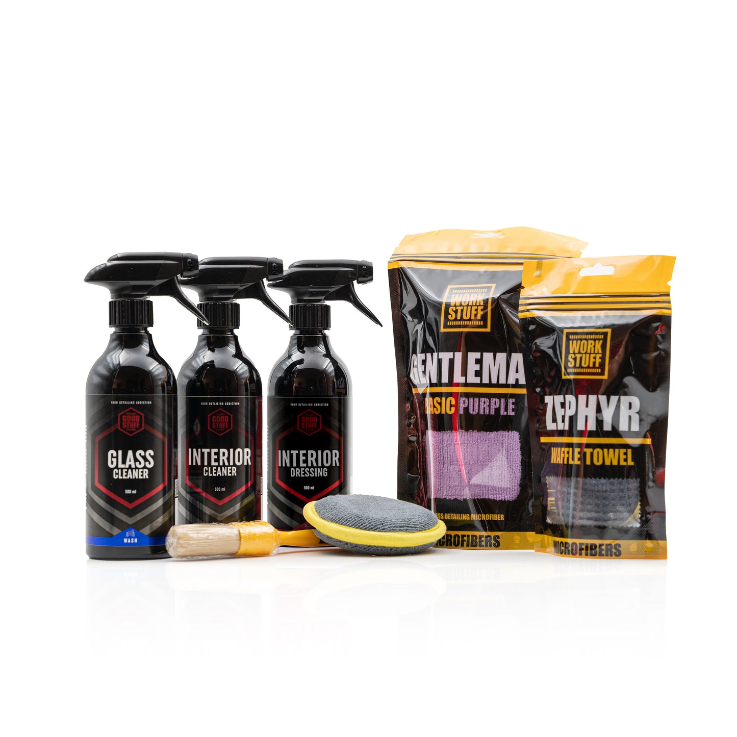 Good Stuff Interior Kit – zestaw kosmetyków i akcesoriów do pielęgnacji wnętrza