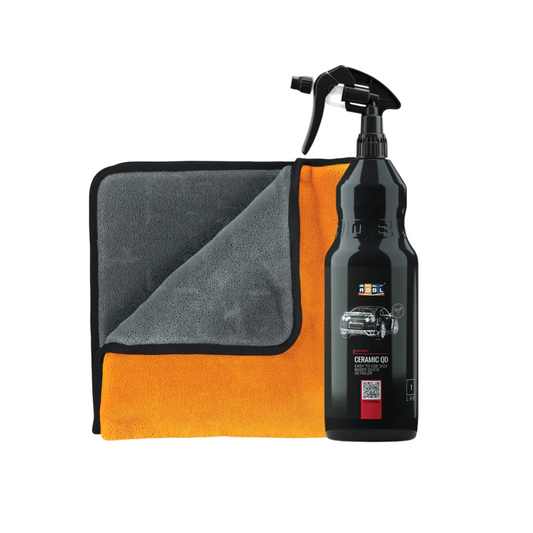 ADBL Ceramic QD + Puffy Towel – Zestaw błyskawicznego zabezpieczenia lakieru