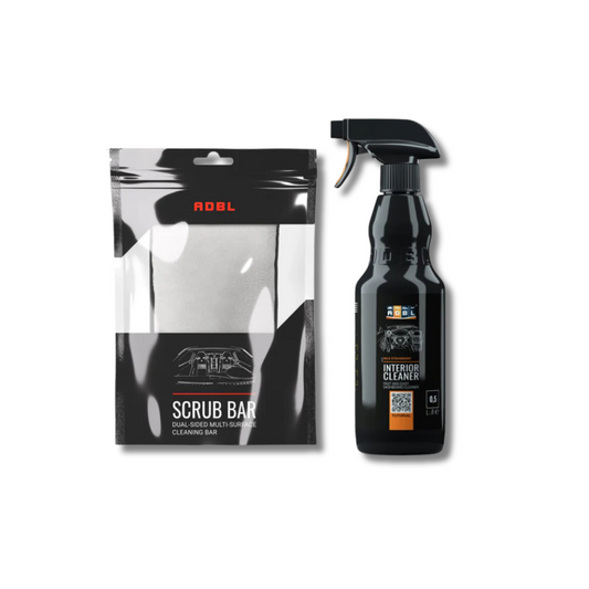 Zestaw ADBL: Interior Cleaner + Scrub Bar - Produkty do czyszczenia wnętrza
