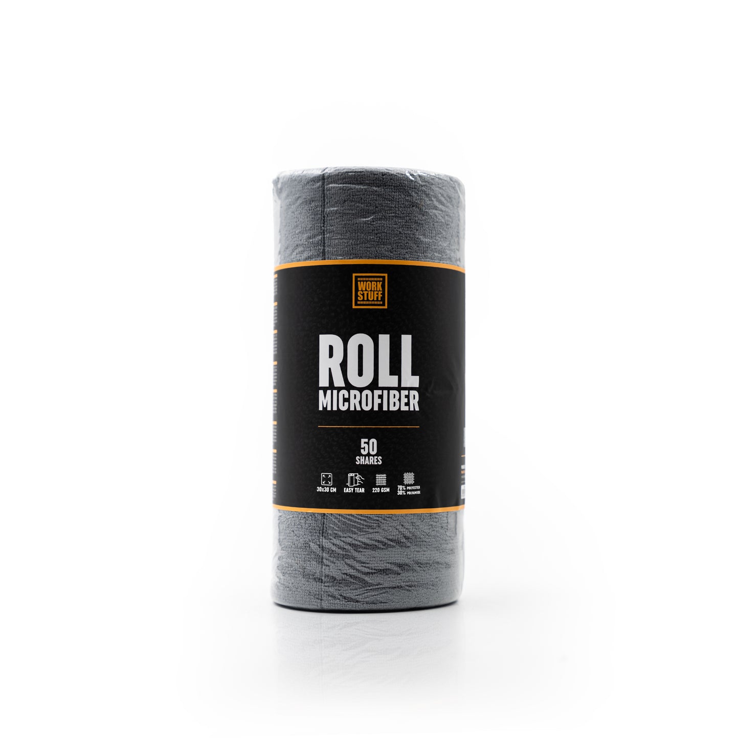 Work Stuff Roll Microfiber – rolka 50 uniwersalnych mikrofibr 30×30 cm, 220 GSM