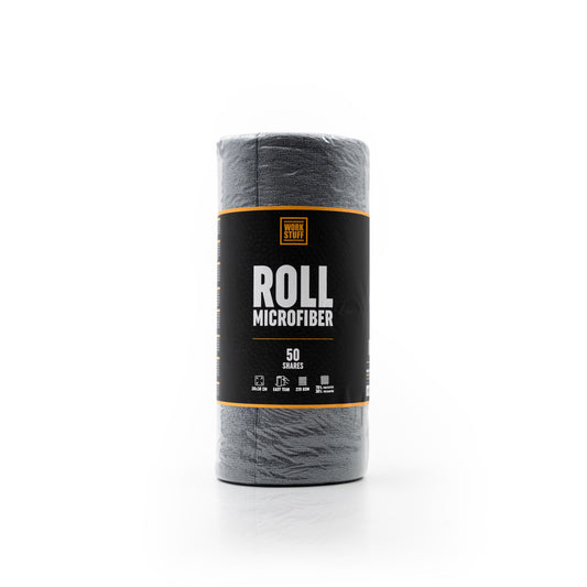 Work Stuff Roll Microfiber – rolka 50 uniwersalnych mikrofibr 30×30 cm, 220 GSM