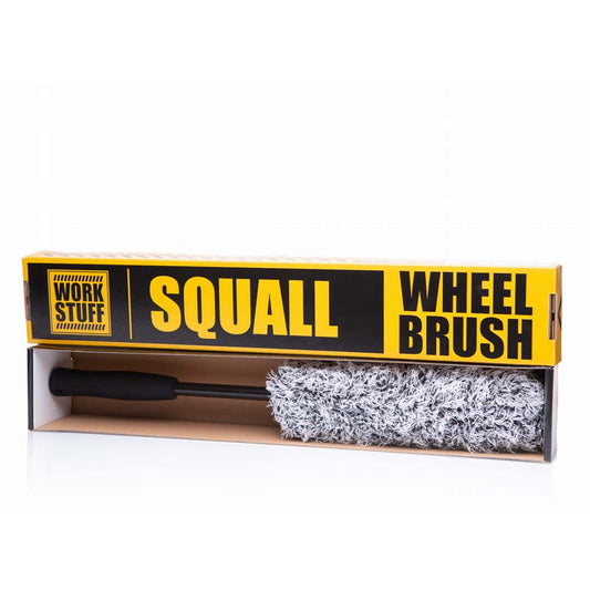 Work Stuff Squall Wheel Brush – delikatna szczotka z mikrofibry do mycia felg