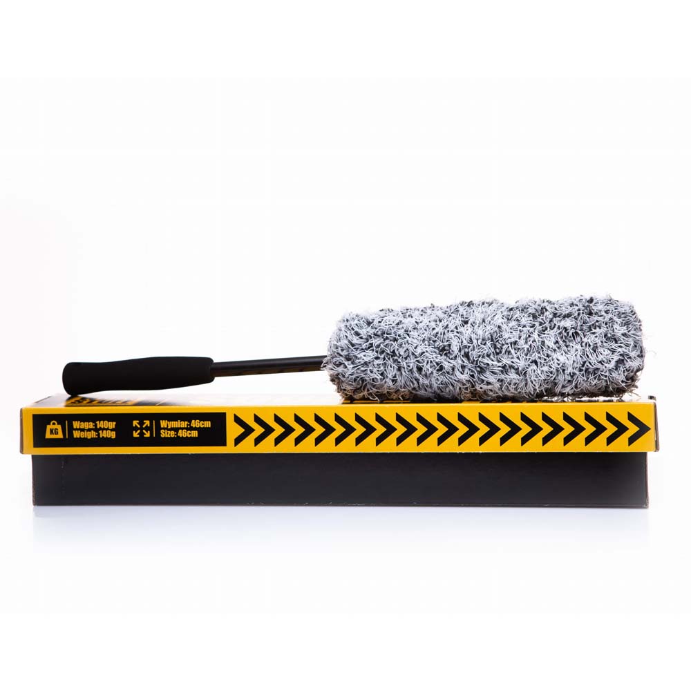 Work Stuff Squall Wheel Brush – delikatna szczotka z mikrofibry do mycia felg