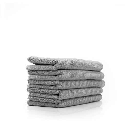 Work Stuff Worker Grey  5-pack – delikatna mikrofibra bez obszycia, 40x40cm, 320gsm
