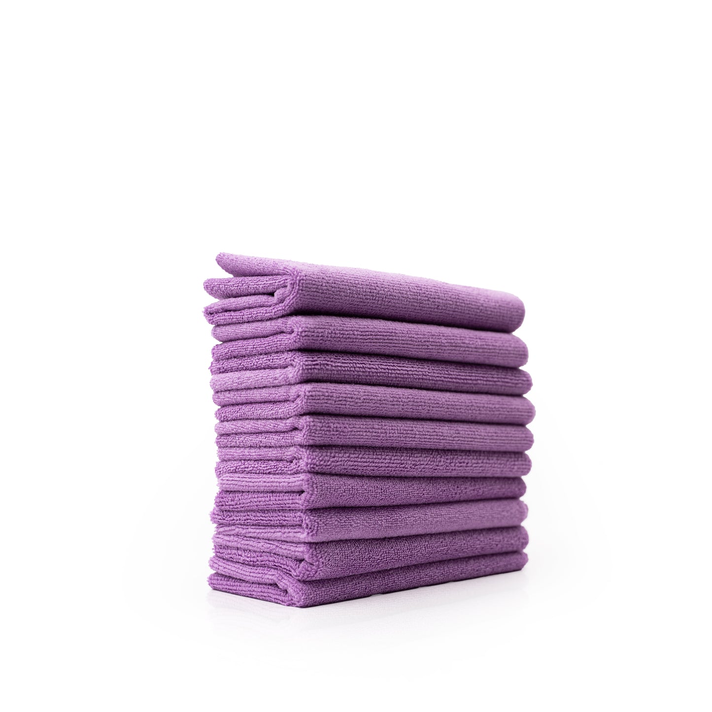 Work Stuff Worker Purple 10-pack – delikatna mikrofibra bez obszycia 40×40 cm, 320 gsm