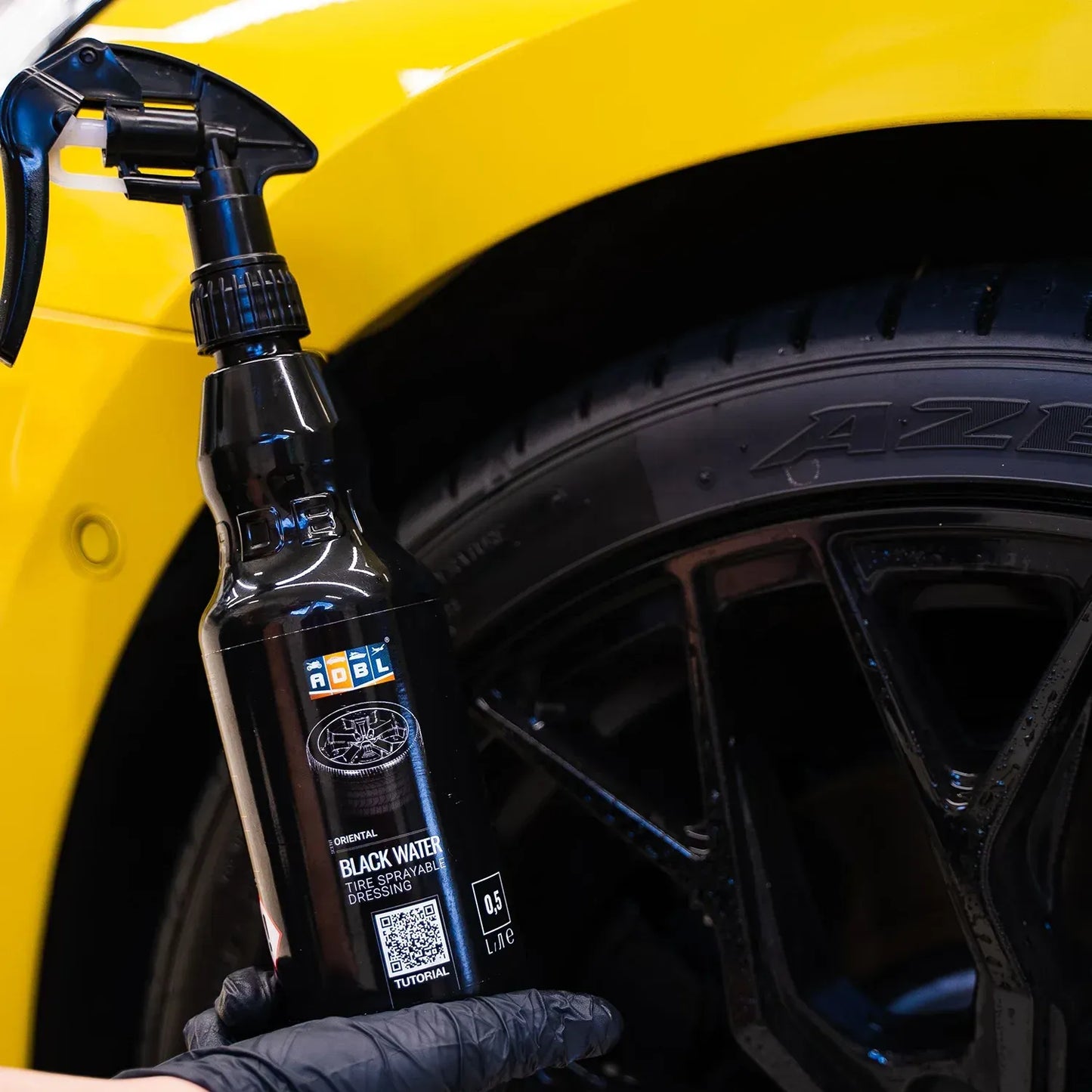 ADBL Black Water – Profesjonalny Dressing do Opon i Elementów Gumowych