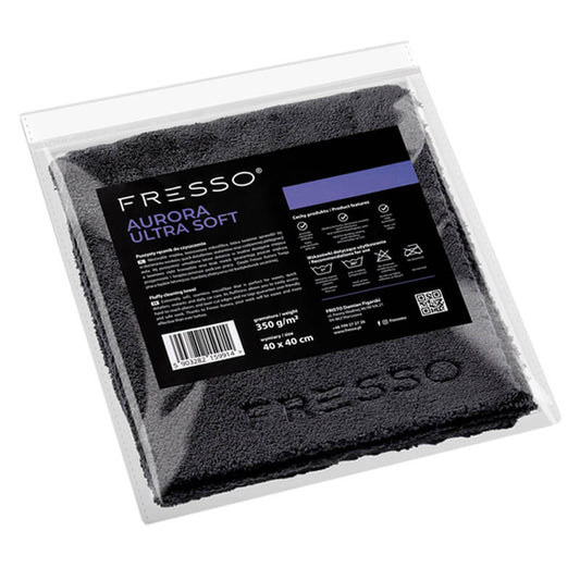 Fresso Aurora Ultra Soft 40×40 cm – miękka mikrofibra bezszwowa do detailingu i pielęgnacji auta