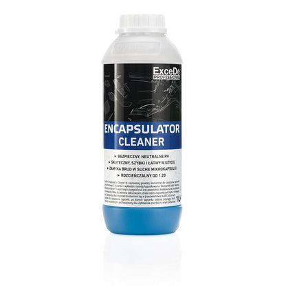 ExceDe Encapsulator Cleaner - preparat do bezpiecznego czyszczenia podsufitek i tapicerek zamyka brud w mikrokapsułki