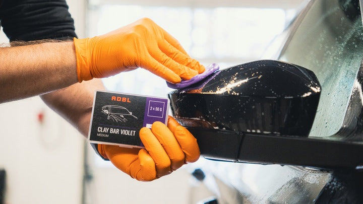 ADBL Clay Bar Violet – Średnio‑Twarda Glinka Detailingowa