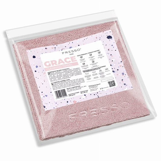 Fresso Home Grace Cleaning Towel – delikatna mikrofibra do detailingu i domu