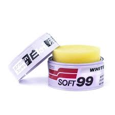 Soft99 White Soft Wax — wosk dla białych i jasnych lakierów