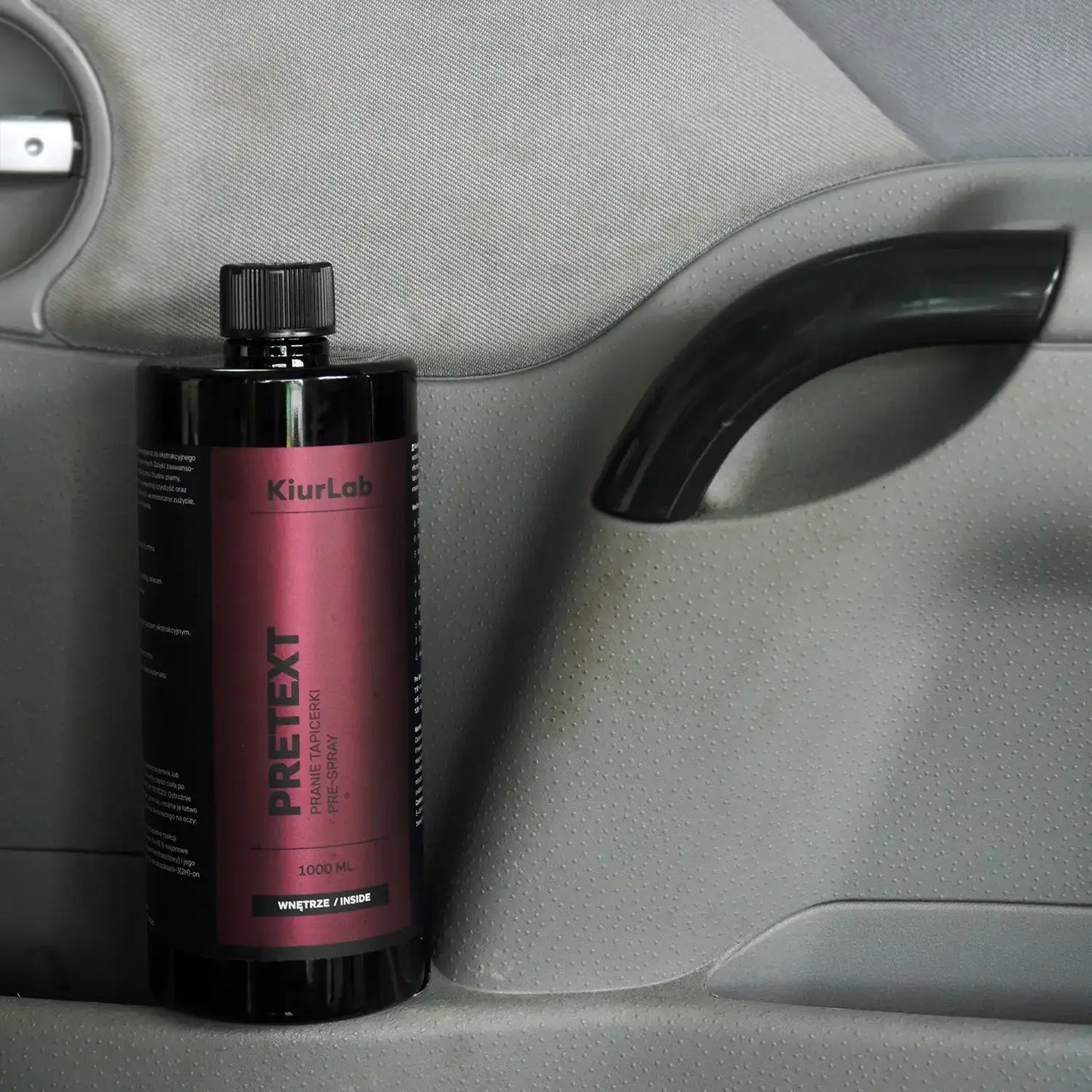 KiurLab PRETEXT – profesjonalny środek do ekstrakcyjnego prania tapicerki