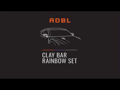 ADBL Clay Bar Rainbow Set – Zestaw 3 Glinek o Różnej Twardości