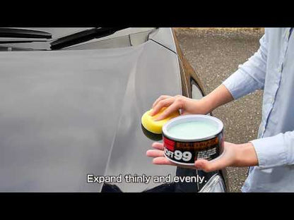 Soft99 White Soft Wax — wosk dla białych i jasnych lakierów