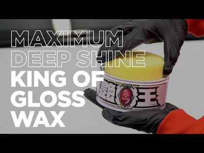 Soft99 The King of Gloss White – Twardy wosk samochodowy 300 g