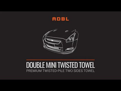 ADBL Double Mini Twisted Towel 40×40 cm – Ręcznik do osuszania 1400 GSM