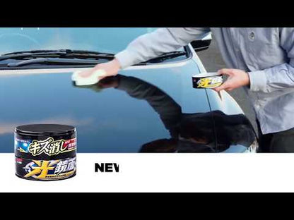 Soft99 New Scratch Clear Wax P & M (Mirror Finish) – Wosk Maskujący Rysy do Jasnych Lakierów