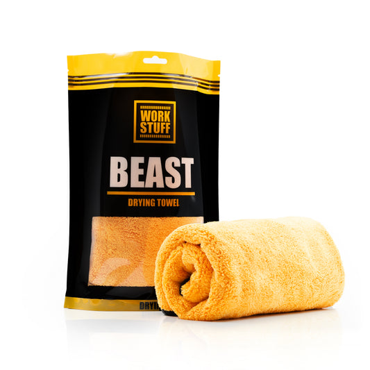 Work Stuff Beast Drying Towel – puszysty i chłonny ręcznik do osuszania samochodu, 70x50cm, 1100gsm
