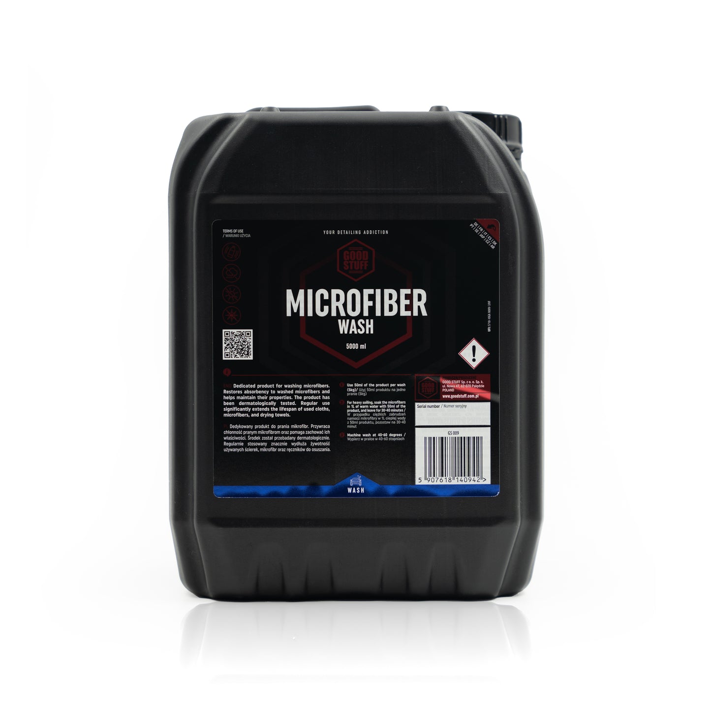 Good Stuff Microfiber Wash – płyn do prania mikrofibr, przywracana chłonność